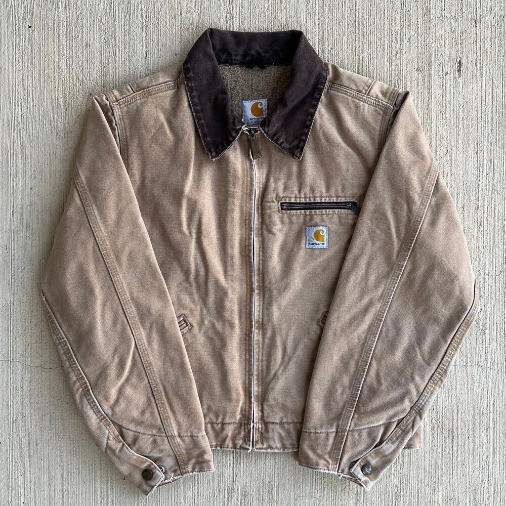 Carhartt WOMENS WJ097 CML brown Detroit work wear jacket